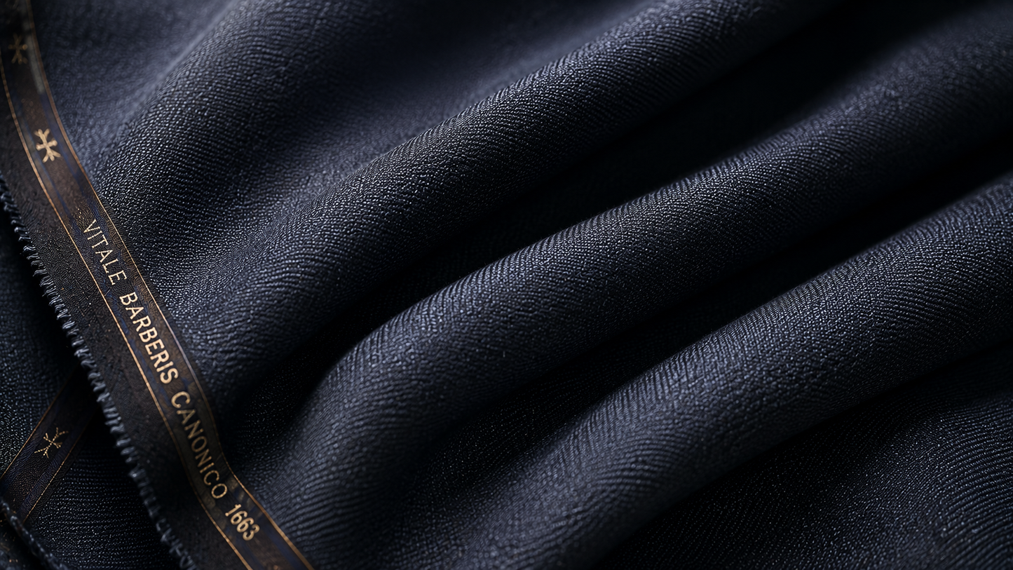A italian luxury fabric macro for the Vestium NY journal article ‘Women's Silk Shirts: The One Piece That Elevates Every Outfit’.