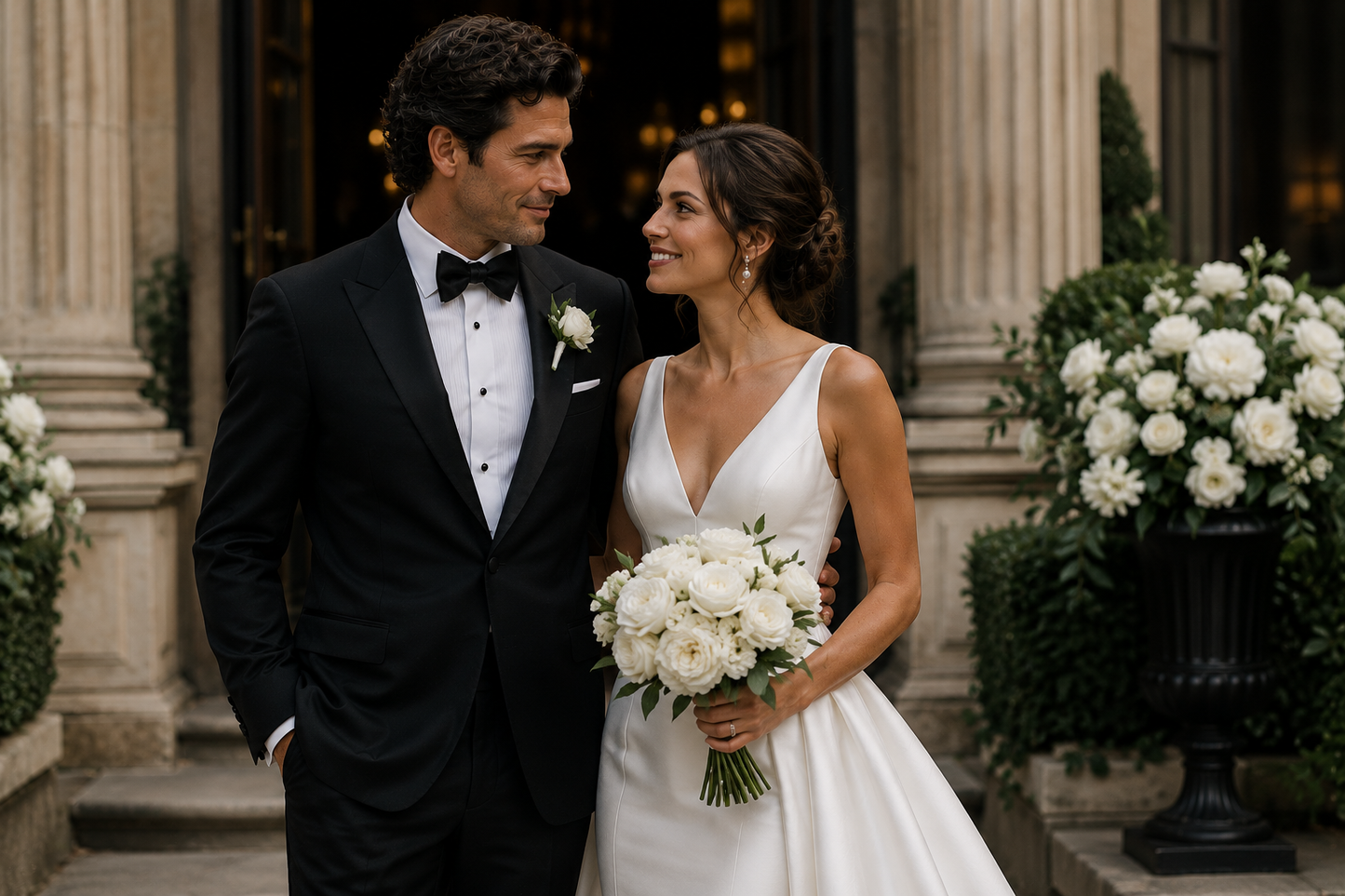 A wedding formalwear for the Vestium NY journal article ‘The Groomsmen Suit Guide: Coordination Without Uniformity’.