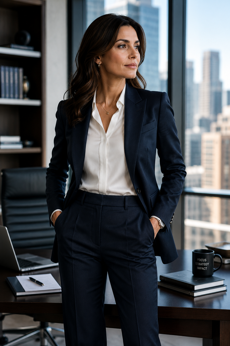 The Perfect Suit for a Female Executive: Fabric, Cut & Color