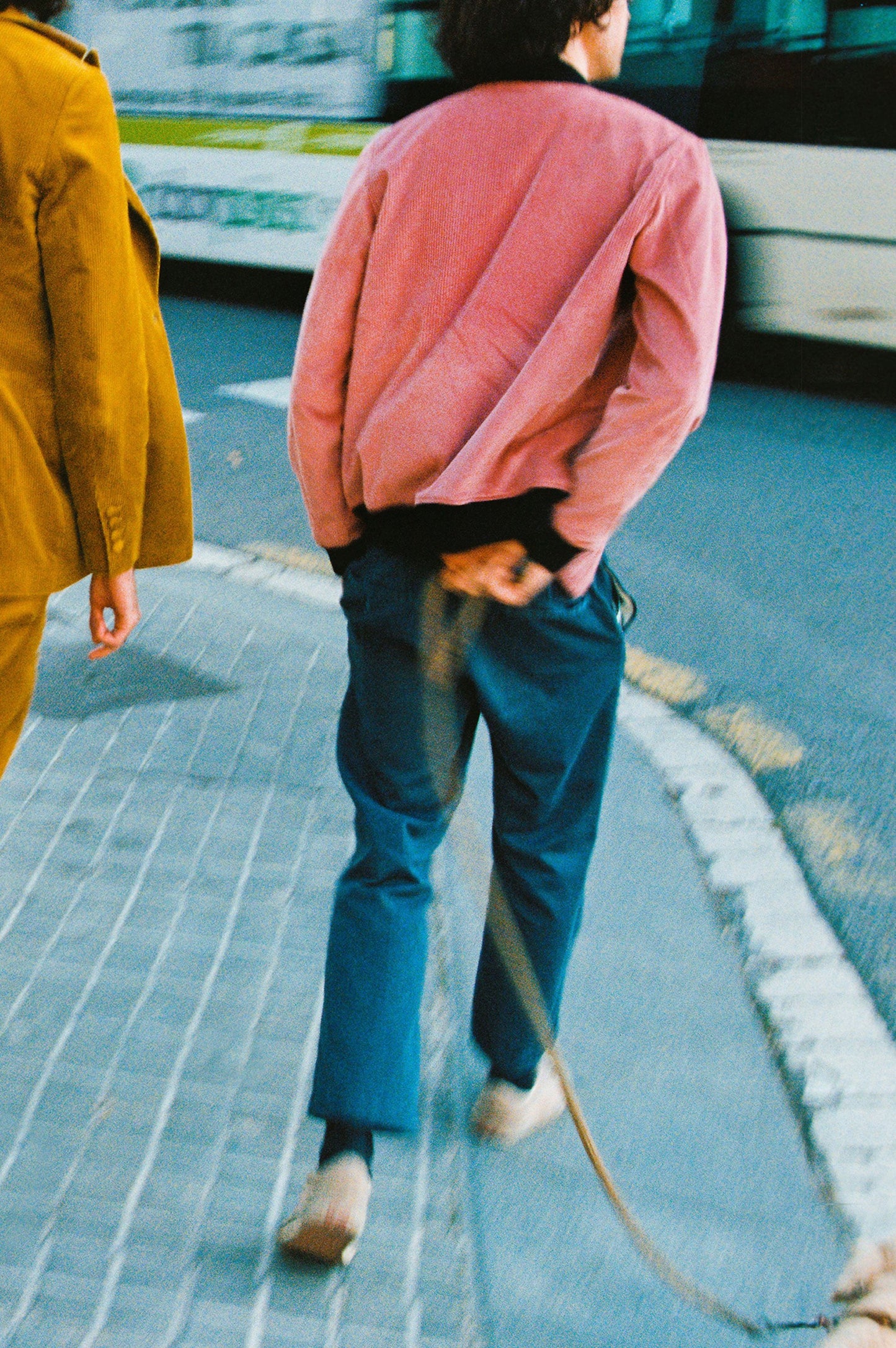 
                  
                    Rose Velvet Corduroy Bomber - Artwork by Bret Lopez
                  
                