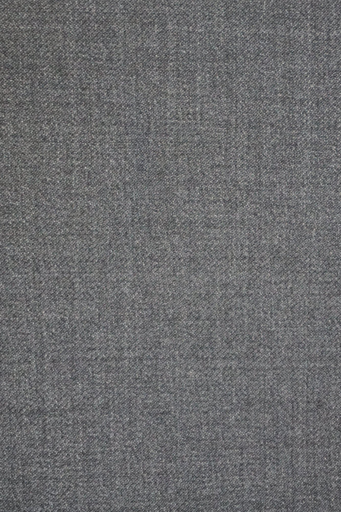 
                  
                    Charcoal grey wool suit fabric swatch
                  
                