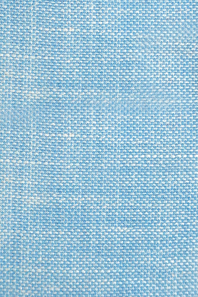 
                  
                    Turquoise Wool Silk Linen Suit Fabric Swatch Made in Italy
                  
                